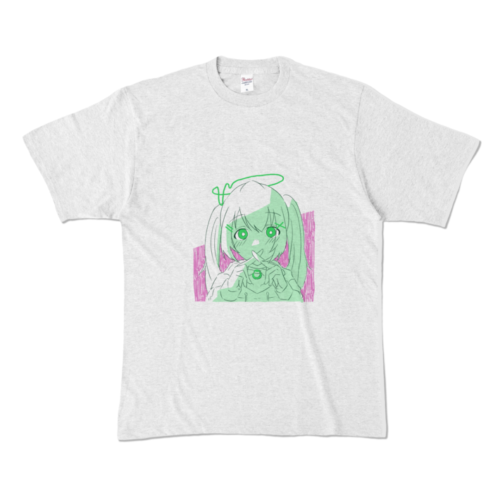 カラーTシャツ - XL - グリーン