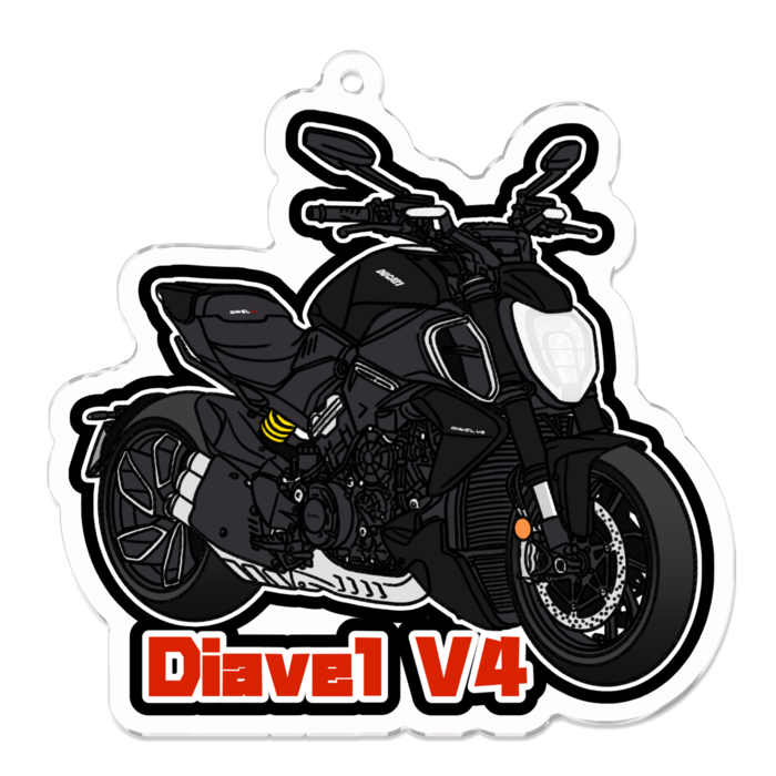 アクリルキーホルダー - 70 x 70 (mm)