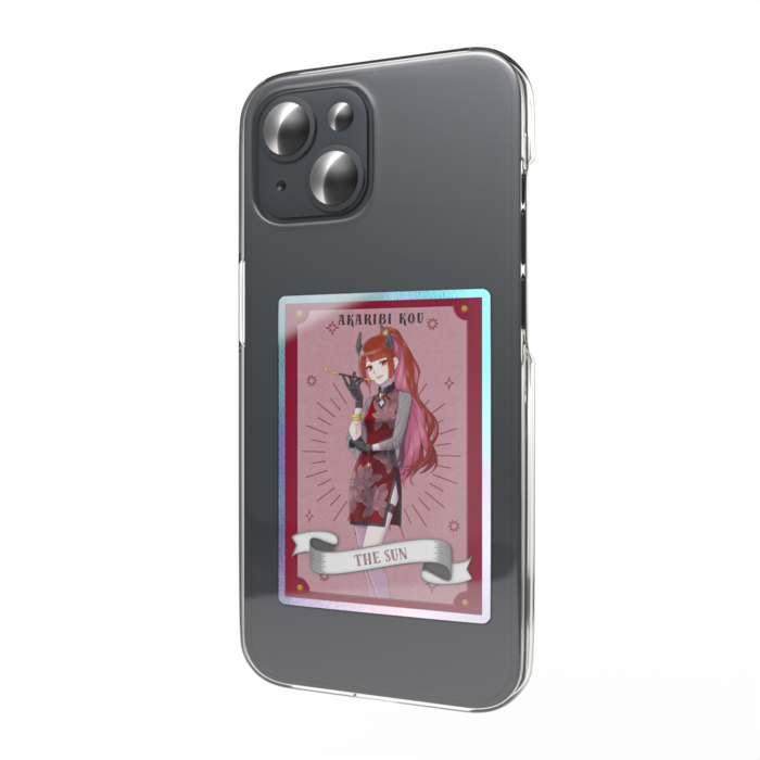 オーロラスマホステッカー - 縦