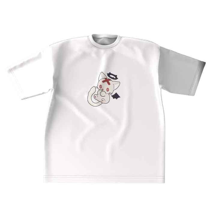 ビッグシルエットTシャツ - XL - 白