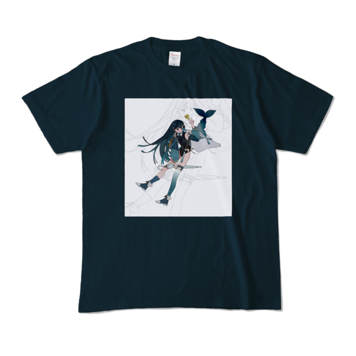 カラーTシャツ - M - ネイビー (濃色)