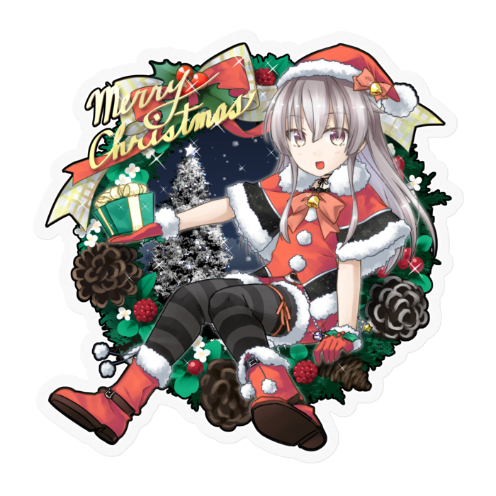 Christmas/月野ユエル - 100 x 100 (mm)