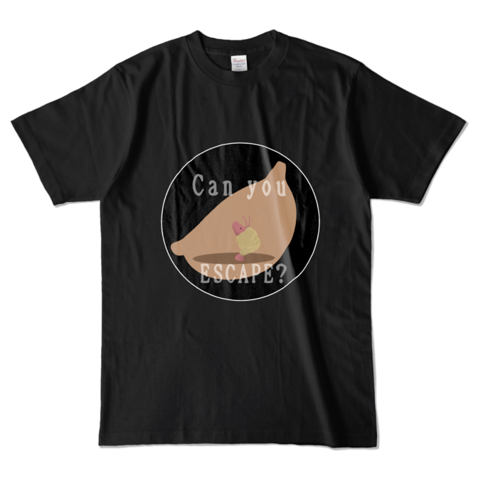 カラーTシャツ - L - ブラック (濃色)