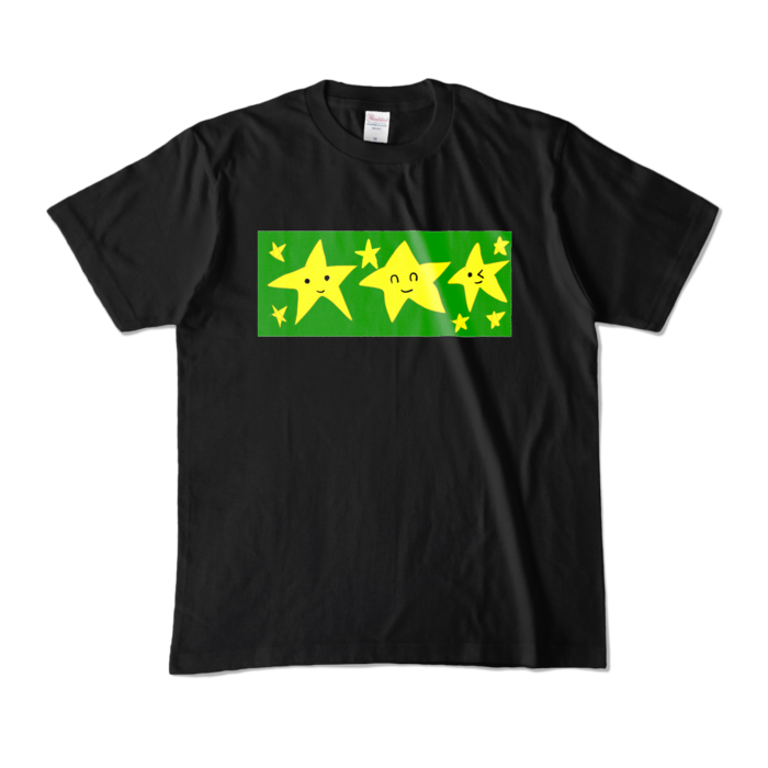 カラーTシャツ - M - ブラック （濃色）