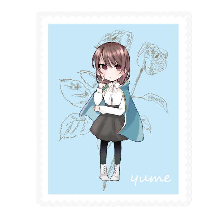 ステッカー - 100 x 100 (mm)