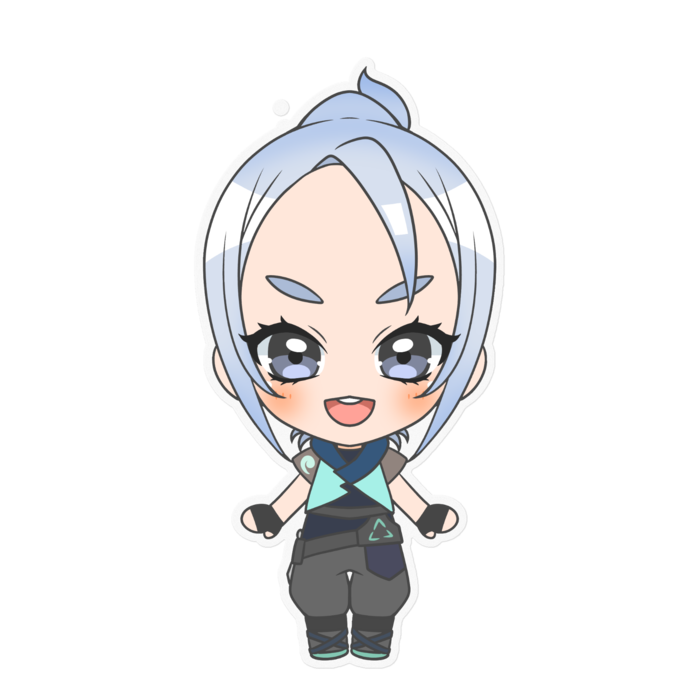 ステッカー - 160 x 160 (mm)クリア