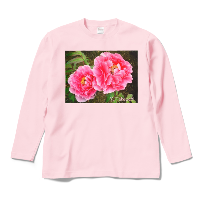 ロングスリーブTシャツ - M - ライトピンク