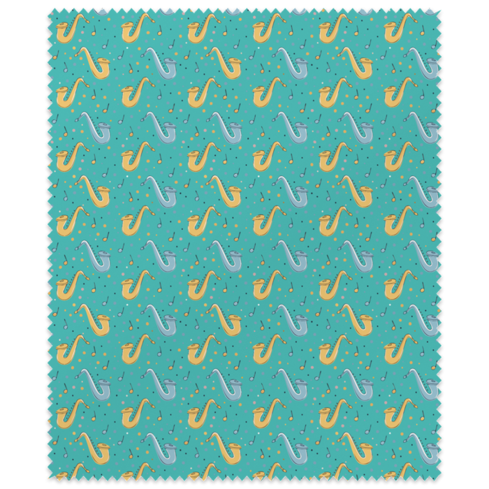 メガネ拭きB(緑色)