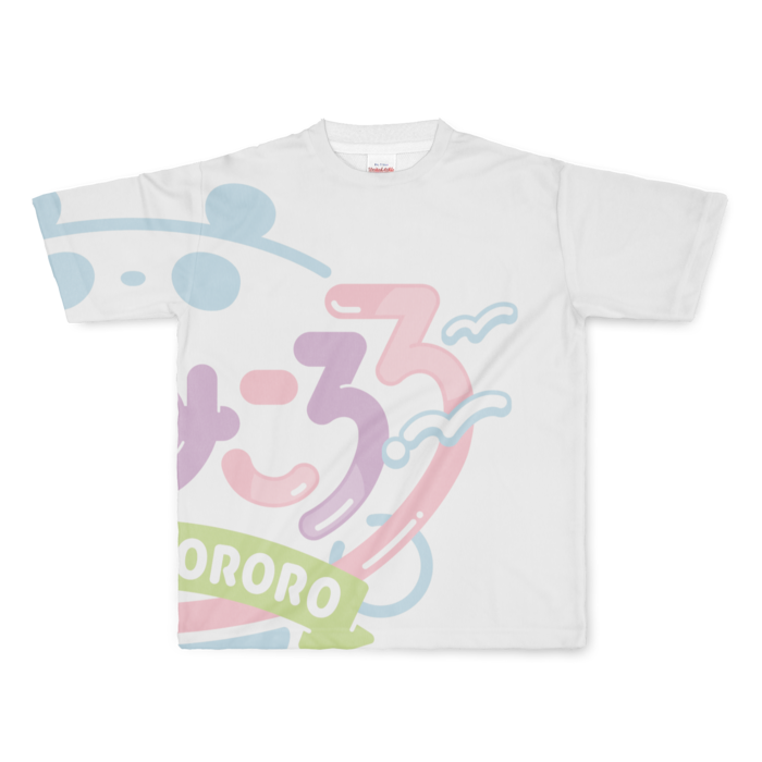 フルグラフィックTシャツ - L - 両面印刷