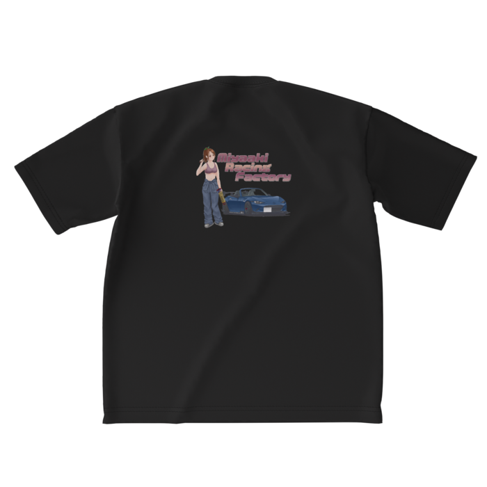 ビッグシルエットTシャツ - XL - 背面