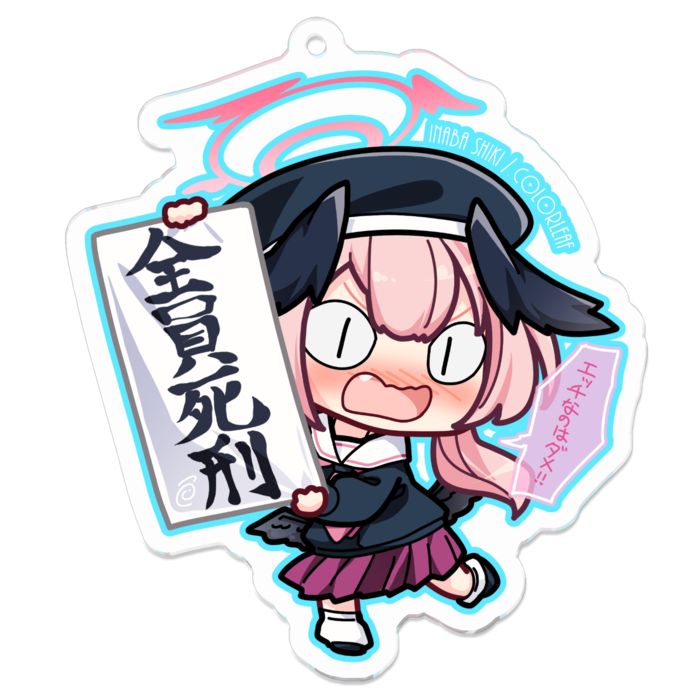 アクリルキーホルダー - 70 x 70 (mm)