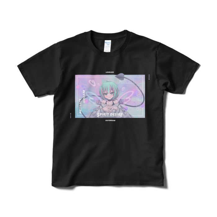 電ヘラTシャツ S ブラック