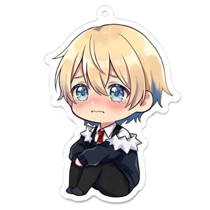 泣き顔カップなし70 x 70 