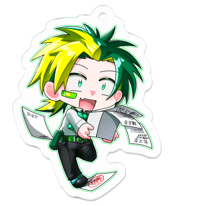 アクリルキーホルダー - 50 x 50 (mm)