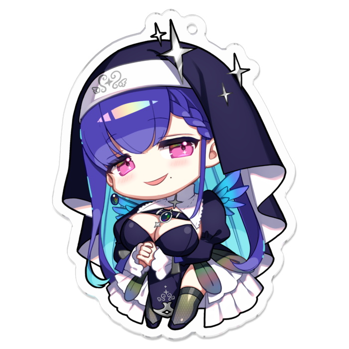 アクリルキーホルダー - 70 x 70 (mm)
