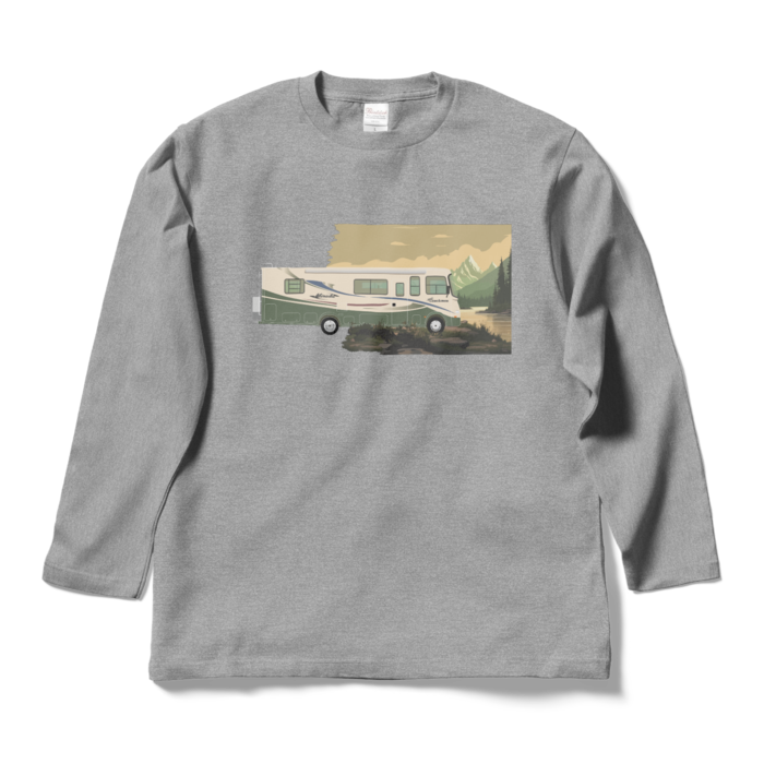 ロングスリーブTシャツ - L - 杢グレー