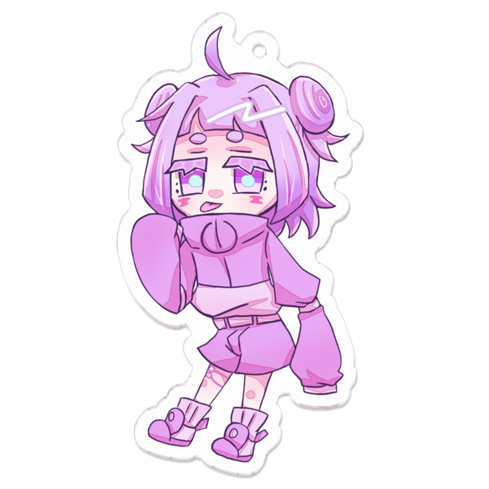 アクリルキーホルダー - 70 x 70 (mm)