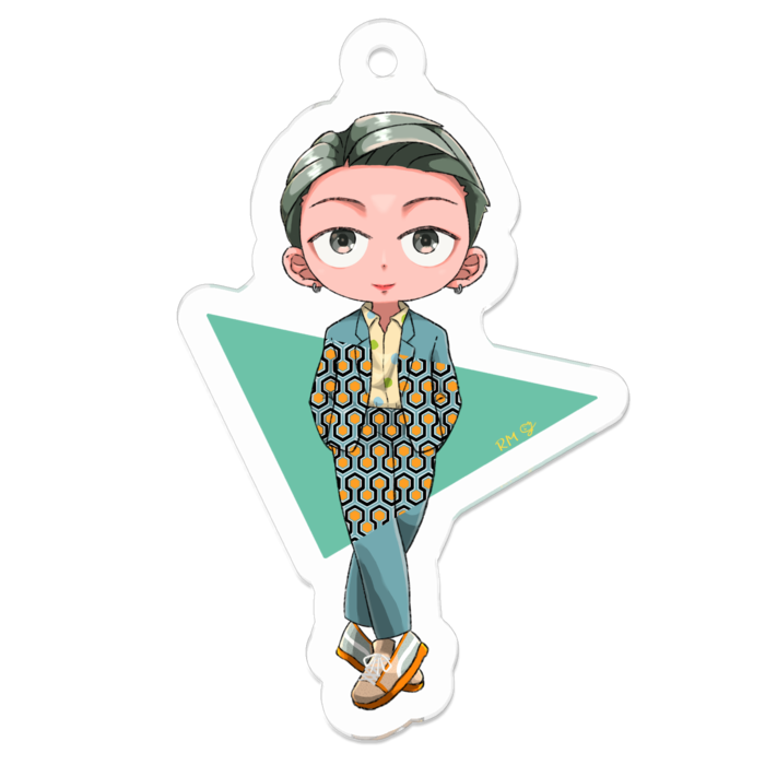 Idol Rm アクリルキーホルダー 01 Booth