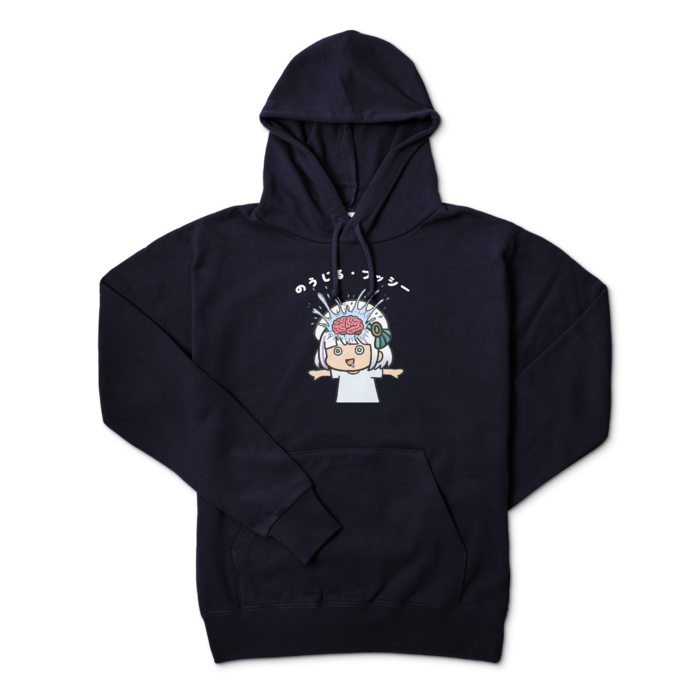 パーカー - L - ネイビー