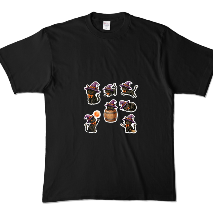 カラーTシャツ - XL - ブラック （濃色）
