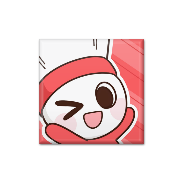 缶バッジ - 四角形40mm