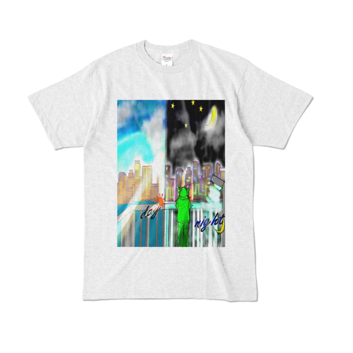 カラーTシャツ - L - アッシュ (淡色)