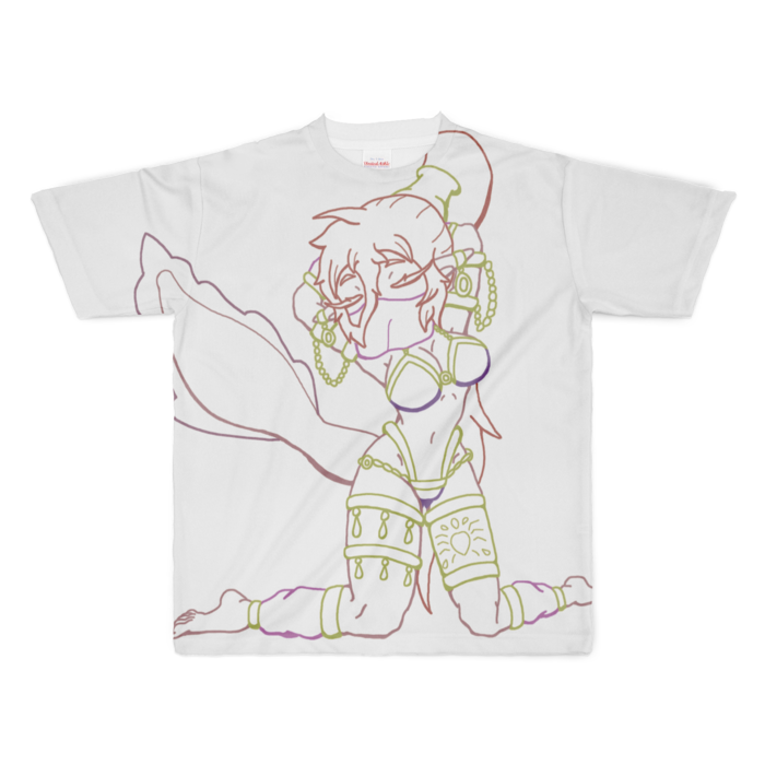フルグラフィックTシャツ - XL - 正面印刷のみ