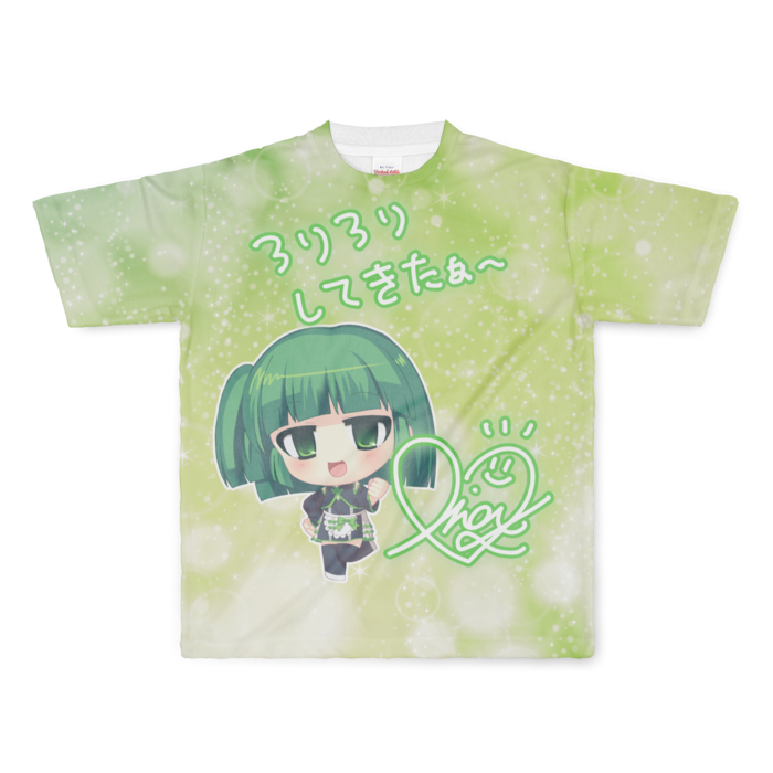 フルグラフィックTシャツ - L - 両面印刷