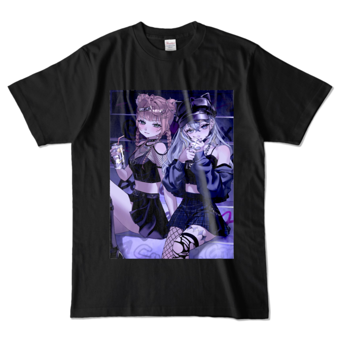 カラーTシャツ - L - ブラック (濃色)