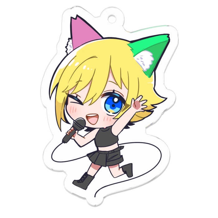 アクリルキーホルダー - 50 x 50 (mm)