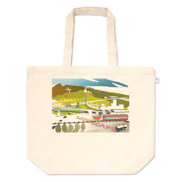 トートバッグ - L - プリント面積中