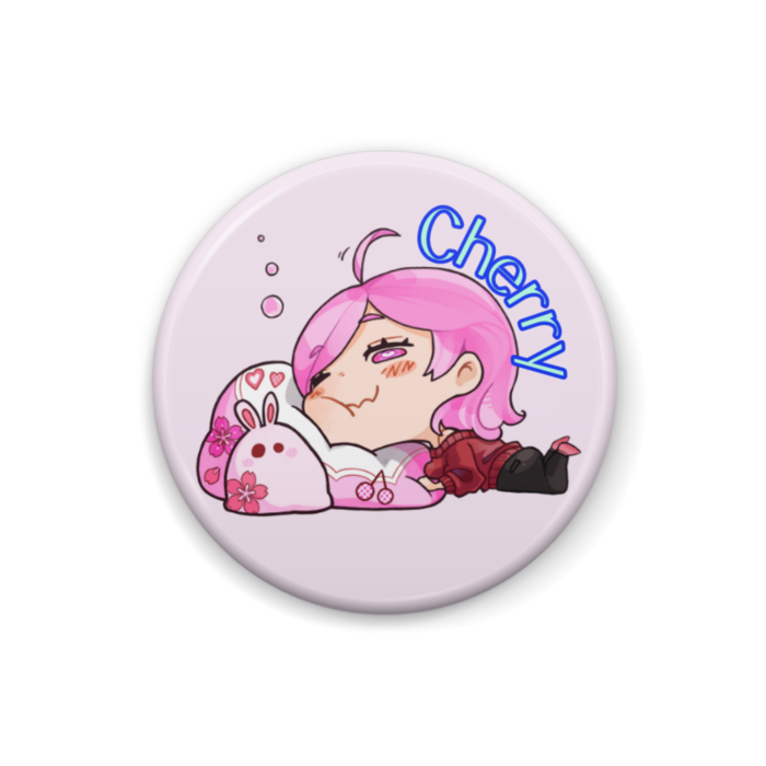 缶バッジ(小)-Pink