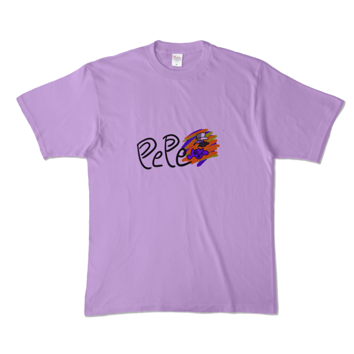 カラーTシャツ - XL - ライトパープル (淡色)