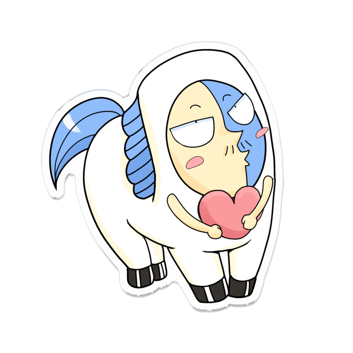 アクリルバッジ - 70 x 70 (mm)