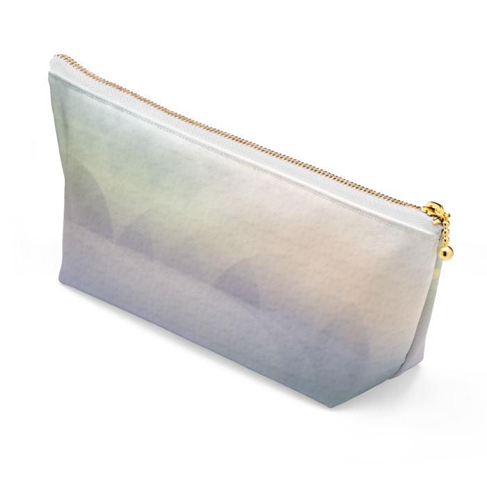 ポーチ - 長さ21.5cm / 高さ10cm - ホワイト