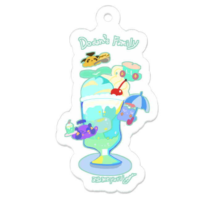 スイーツパラダイスミント‐ソーダフロート - 50 x 50 (mm)(2)