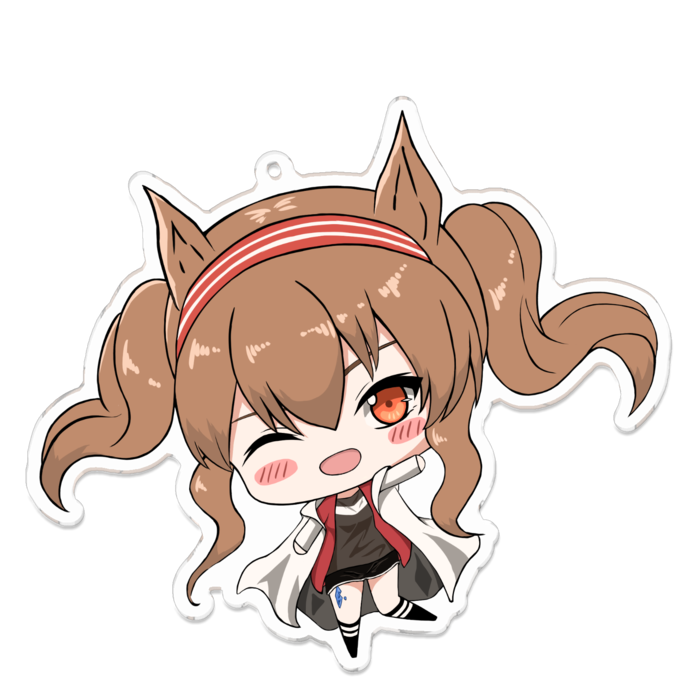 アクリルキーホルダー - 100 x 100 (mm)