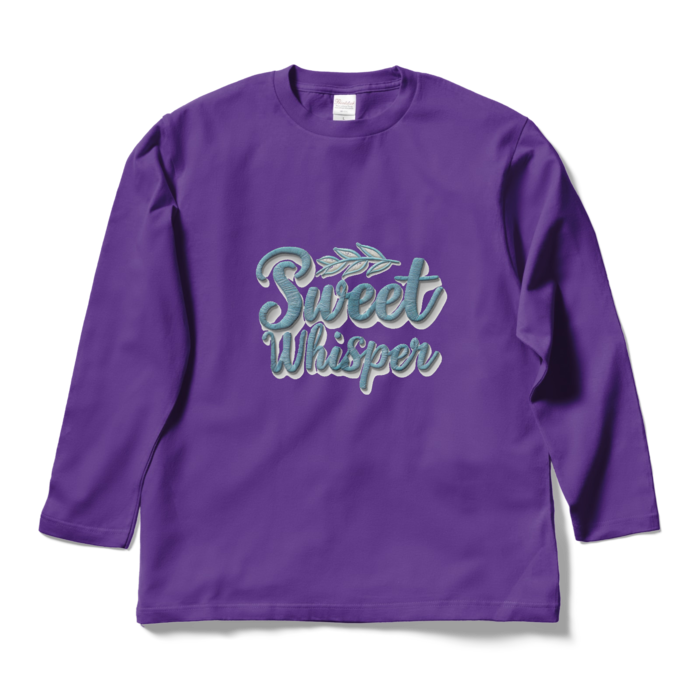 ロングスリーブTシャツ - L - パープル