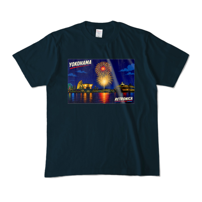 カラーTシャツ - M - ネイビー (濃色)