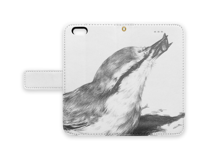 手帳型iPhoneケース - iPhone6 - ストラップ穴 あり
