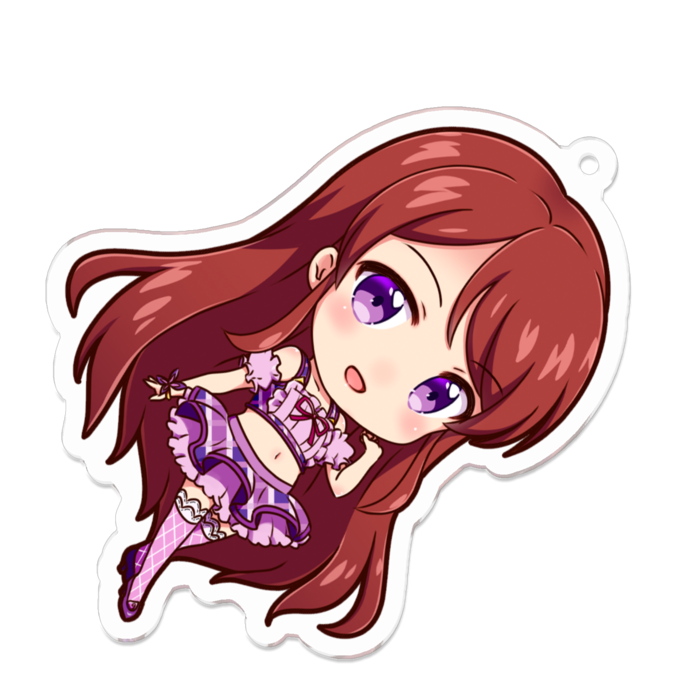 アクリルキーホルダー - 70 x 70 (mm)