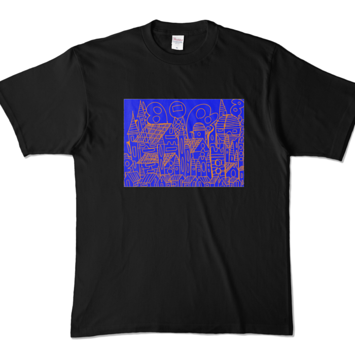 カラーTシャツ - XL - ブラック (濃色)