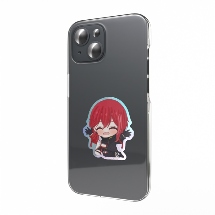 オーロラスマホステッカー - 縦