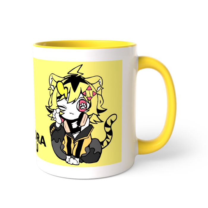 ツートンカラーマグカップ - 直径 8.2cm / 高さ 9.5cm