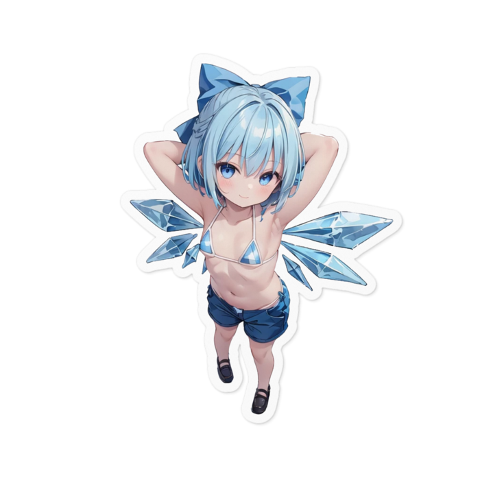 ステッカー - 100 x 100 (mm)