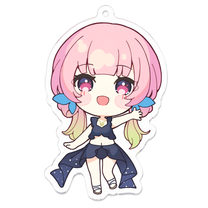 アクリルキーホルダー - 70 x 70 (mm)