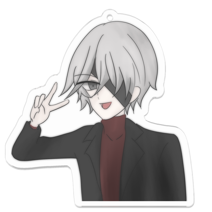 アクリルキーホルダー - 70 x 70 (mm)