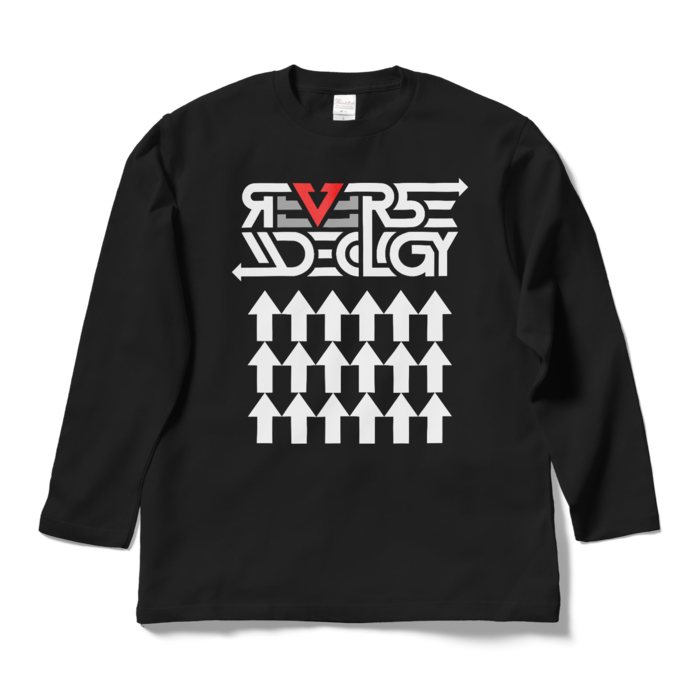 ロングスリーブTシャツ - L - ブラック