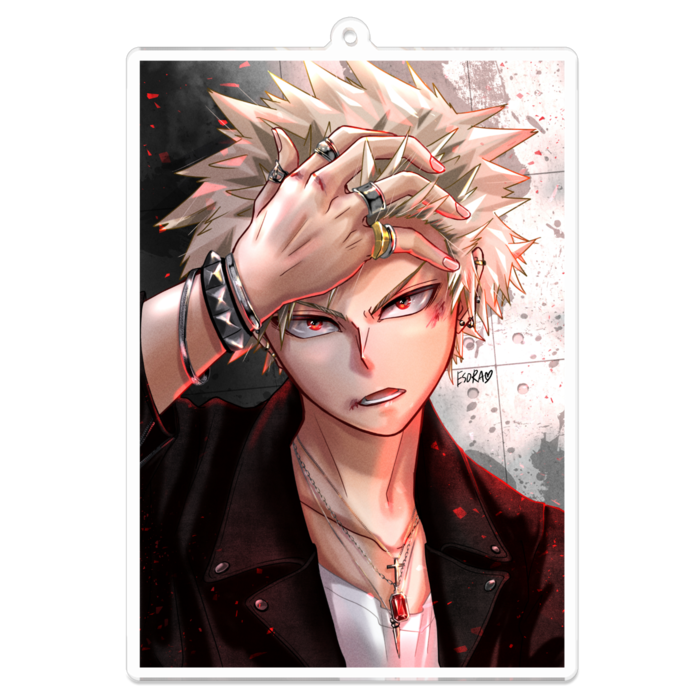 アクリルキーホルダー - 100 x 100 (mm)