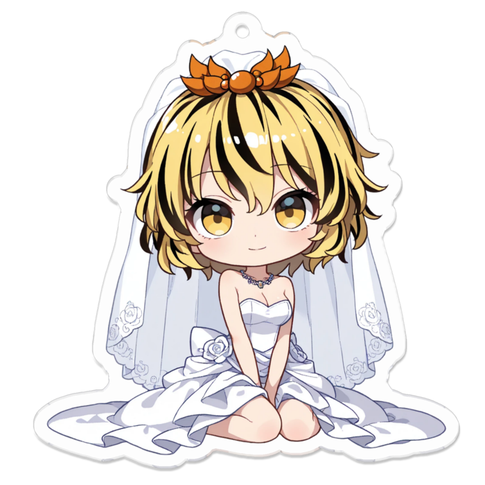 アクリルキーホルダー - 70 x 70 (mm)(キャラのみ)